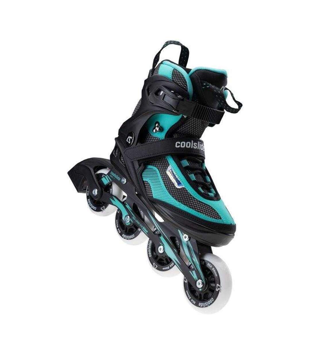 Patins À Roulettes Alignées Roma Adulte 38 Fr Noir Bleu Coolside-3