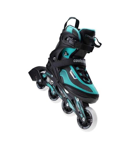 Patins À Roulettes Alignées Roma Adulte 38 Fr Noir Bleu Coolside