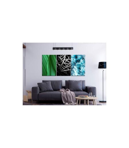 Tableau Imprimé Structures in Nature 3 Panneaux 60x120cm