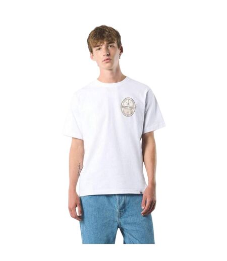 T-shirt Manches Courtes Homme Blanc Pretty Green