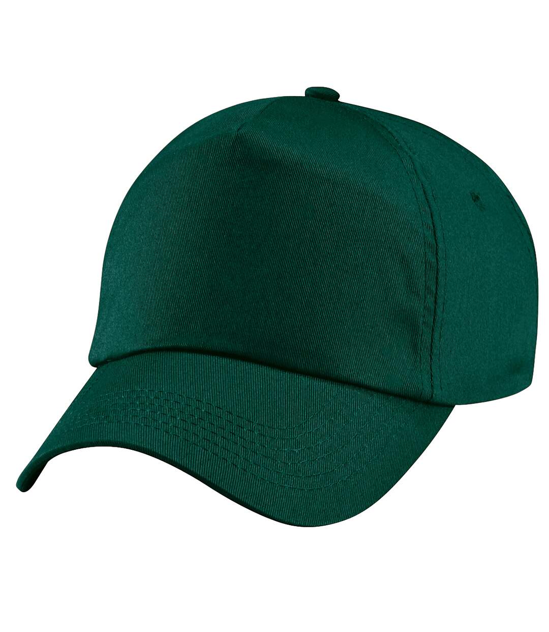 Casquette de baseball 100% coton enfant unisexe vert bouteille Beechfield-1