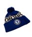 Chelsea FC Unisex Adult Crest Ski Hat (Royal Blue/White) - UTTA11419