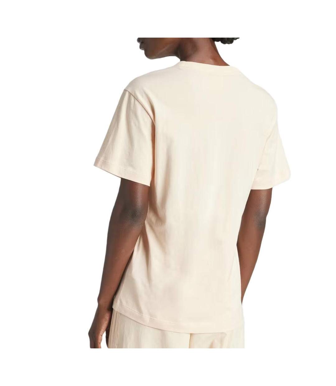 T-shirt jaune femme adidas monogram - l-2