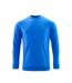 Mens Crossover Sweatshirt Azure Blue Mascot-1