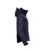Veste Softshell Milford Femme Bleu Marine Foncé Clique-4