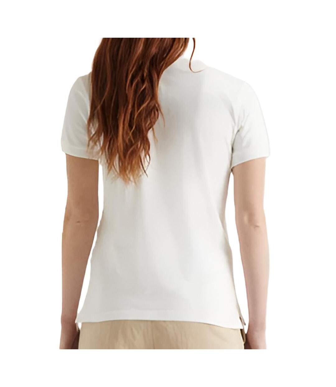 Polo Blanc Femme Jott Franca - S-2