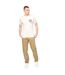 Chino Chalford Homme Marron Clair Crosshatch-1