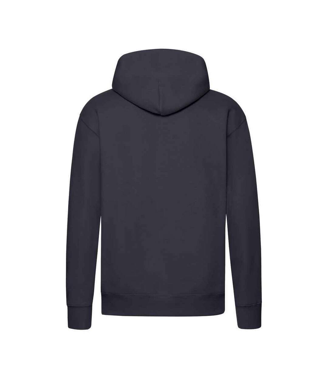 Mens premium hoodie deep navy Fruit of the Loom-2