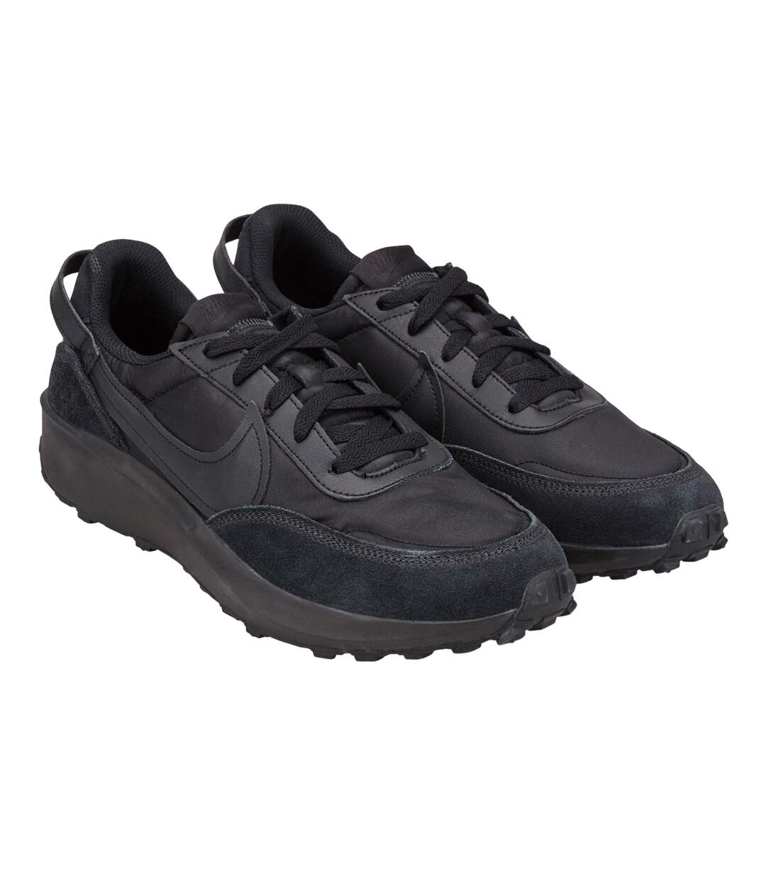 Baskets Style Quadrillage Homme Noir Nike-1