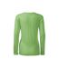 T-shirt Manches Longues Femme Vert Malfini-2