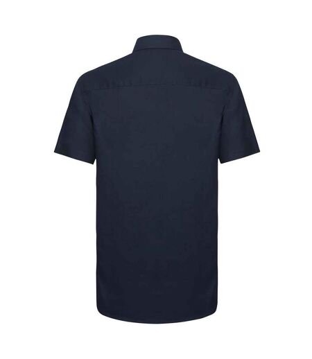 Chemise homme bleu marine vif Russell Collection Russell Collection