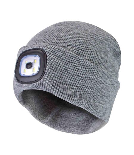 Ladies Led Beanie Hat | Knitted Rechargeable Beanie with Headlamp