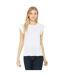 T-shirt manches courtes flowy femme blanc Bella + Canvas-2