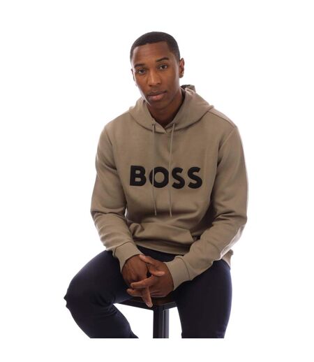 Sweat À Capuche Soody Homme Vert Hugo Boss