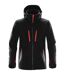 Veste Softshell Patrol Homme Noir Rouge Vif Stormtech-1