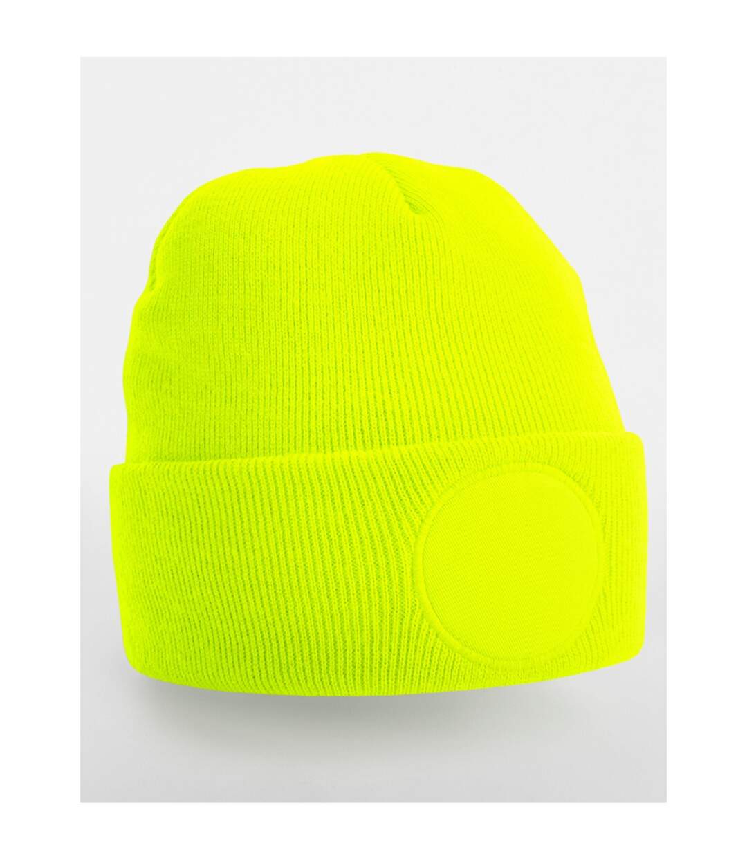 Bonnet Adulte Jaune Fluo Beechfield-2