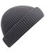 Unisex adult harbour fisherman beanie graphite grey Beechfield-1