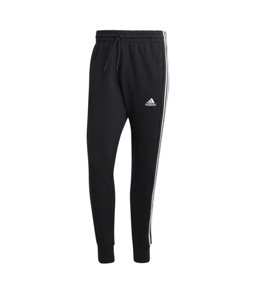 Pantalon De Jogging Motif/style 3 Rayures Homme Noir Blanc Adidas-1