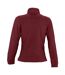 Veste Polaire North Femme Bordeaux SOLS-2