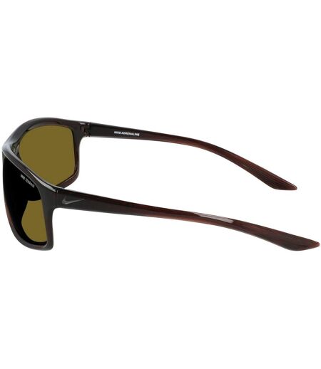 Lunettes De Soleil Motif/style Rectangle Adrenaline Adulte Taille Unique Marron Vert Kaki Nike