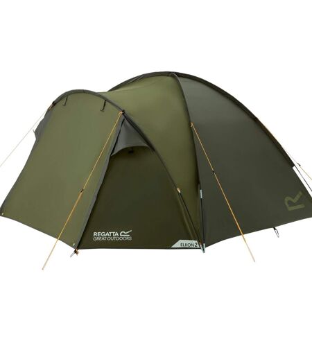 Tente Elkon 116 Cm X 225 Cm X 210 Cm Vert Néphrite Vert Kaki Foncé Regatta