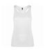 Womens/ladies shura sports tank top white Roly