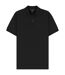 Mens Pique Polo Shirt Black Boss-2