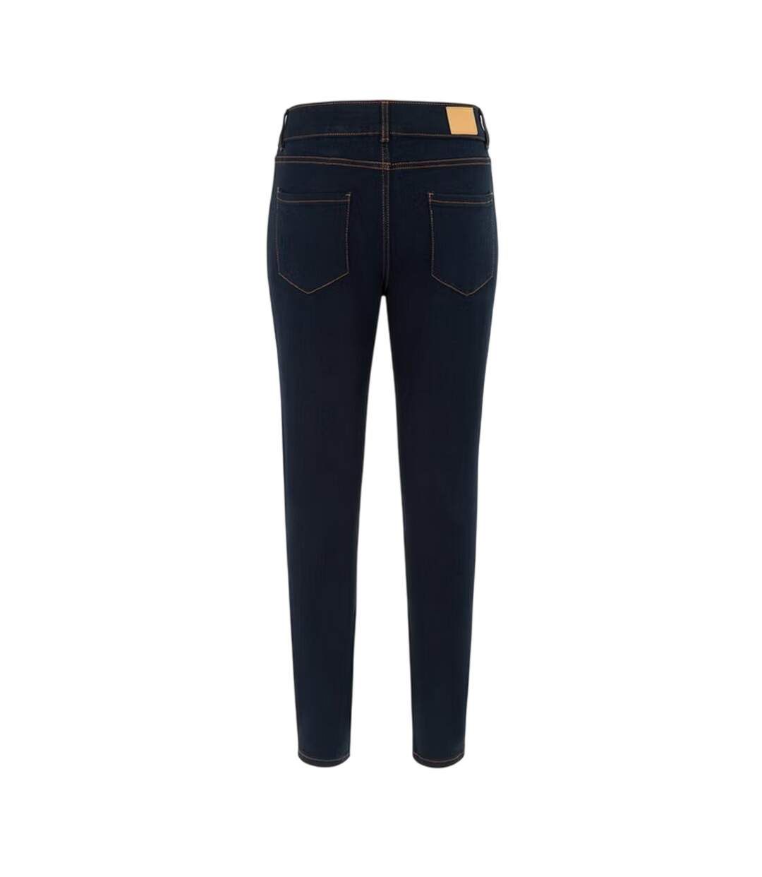 Womens/ladies Cotton Skinny Jeans Night Blue Firetrap-2