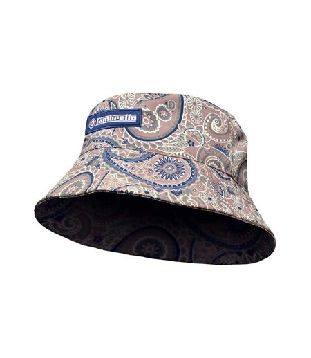 Paisley Logo Bucket Hat Woodsmoke Lambretta