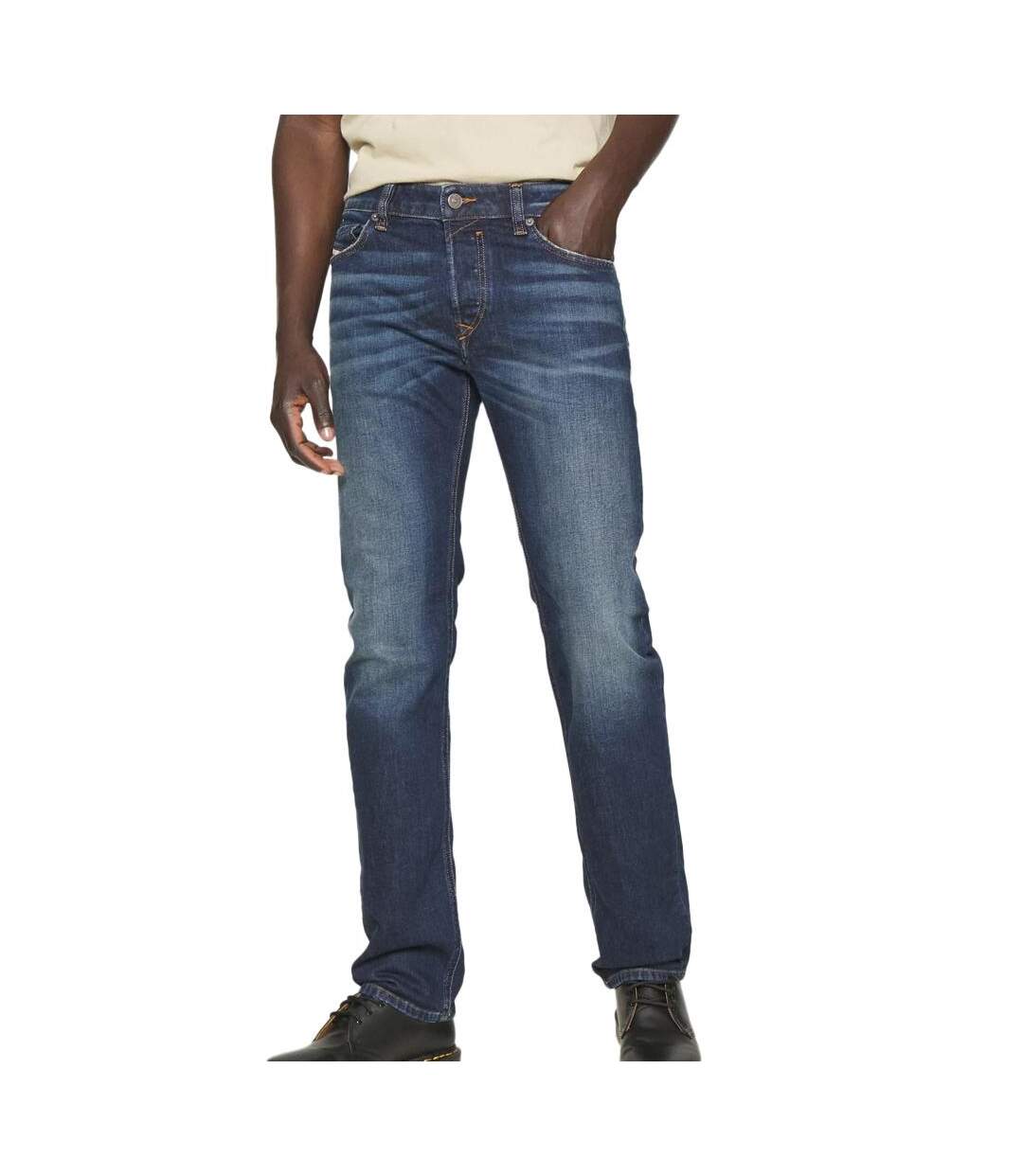 Jean Straight Bleu Foncé Homme Diesel Safado - 28-1