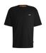 T-shirt Motif/style Cactus Et Plantes Grasses Homme Noir Boss-1