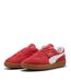Mens Palermo Leather Trainers Red White Puma-1