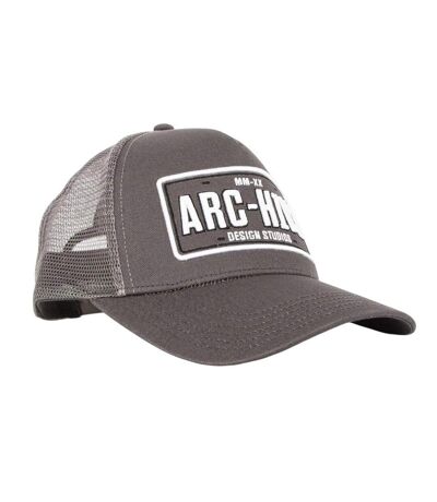 Mens pitstop trucker cap grey Archive Design Studios