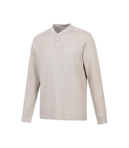 T-shirt Manches Longues Selby Homme Beige Foncé Mountain Warehouse