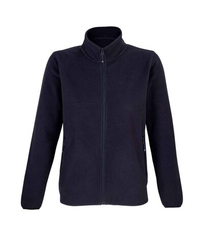 SOLS Womens/Ladies Factor Microfleece Recycled Fleece Jacket (Navy) - UTPC5312