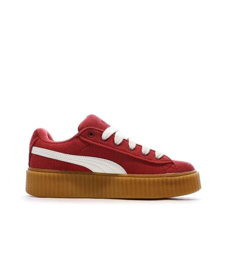 Baskets rouge mixte puma creeper phatty cordu