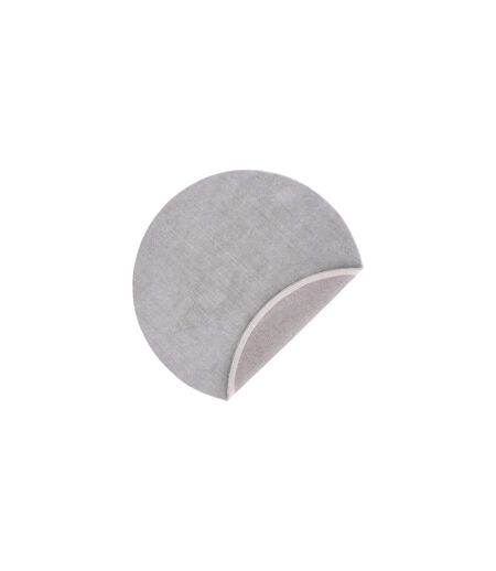 Tapis Déco Rond en Laine Ulla 200cm Gris Clair
