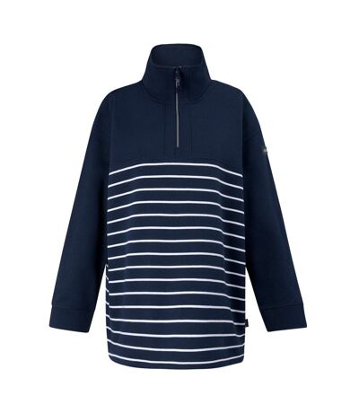 Sweat bayletta femme bleu marine / blanc Regatta