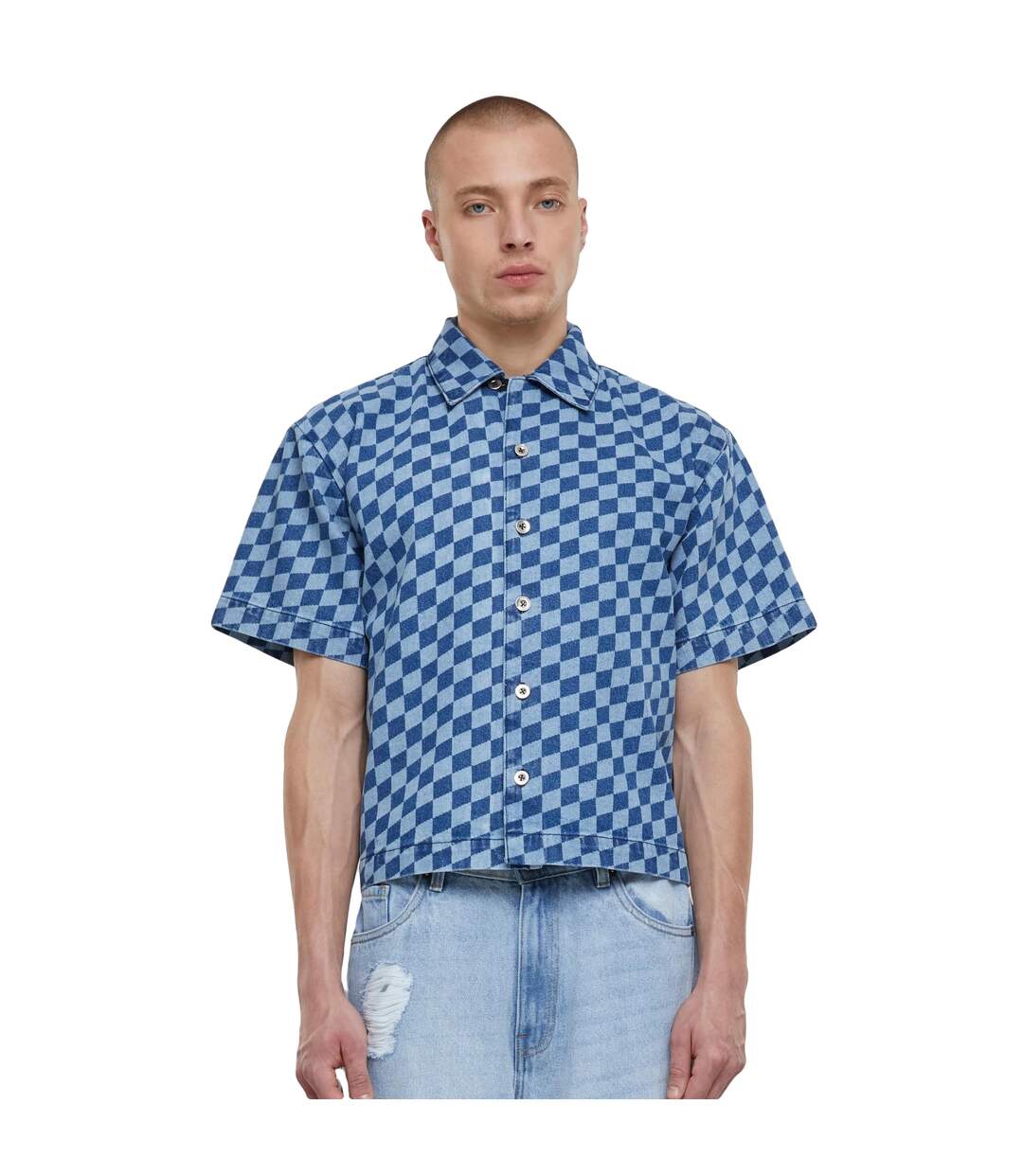 Chemise Homme Bleu Urban Classics-1