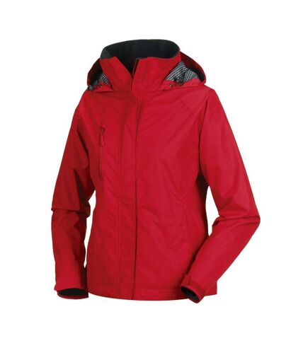 Jerzees Colours Ladies Premium Hydraplus 2000 Waterproof Jacket (Classic Red) - UTBC563