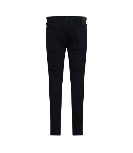Mens Anbass Cotton Blend Slim Jeans Blue Replay