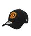 9forty Manchester United Fc Baseball Cap Black New Era-1