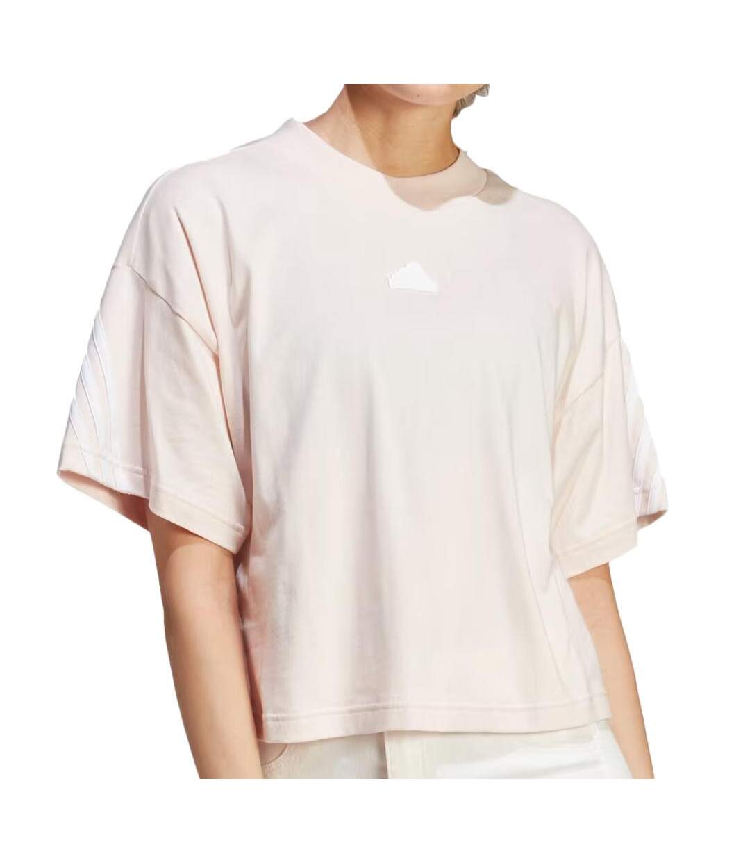 T-shirt Rose Femme Adidas IB8520 - S-1