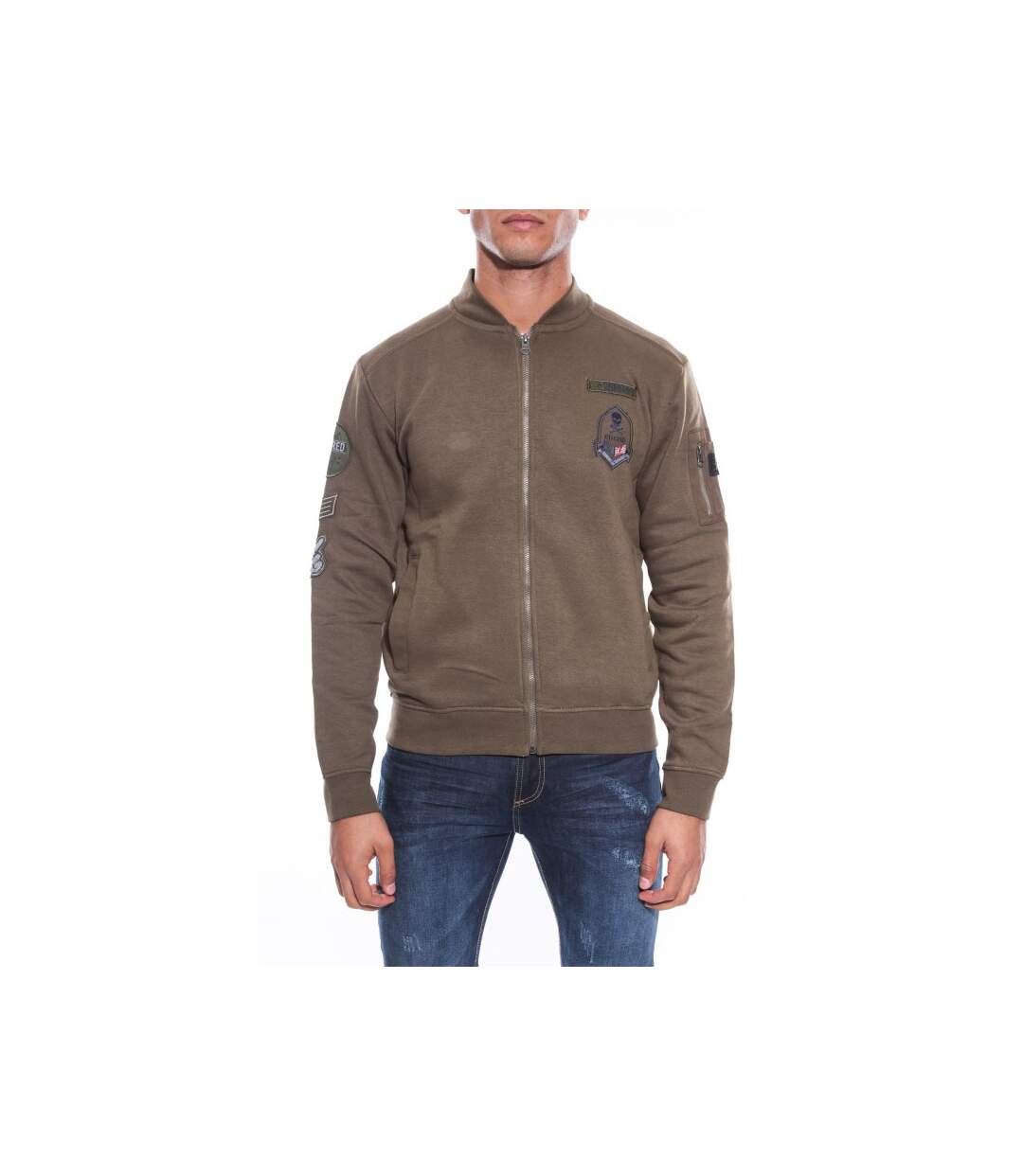 SWEAT ZIPPE WOLFIK-1