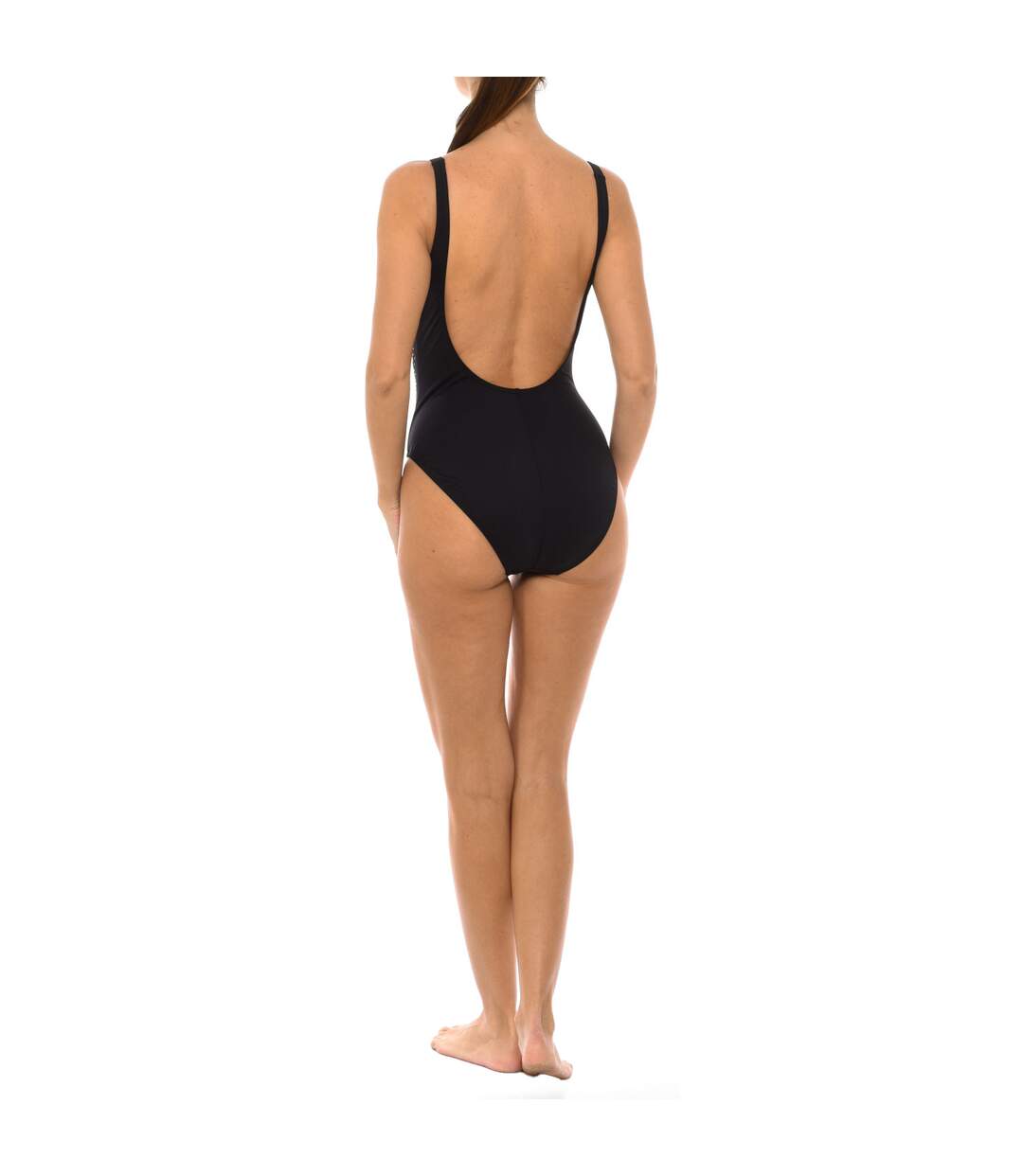 Classic style swimsuit with studs MM1M396 women-3