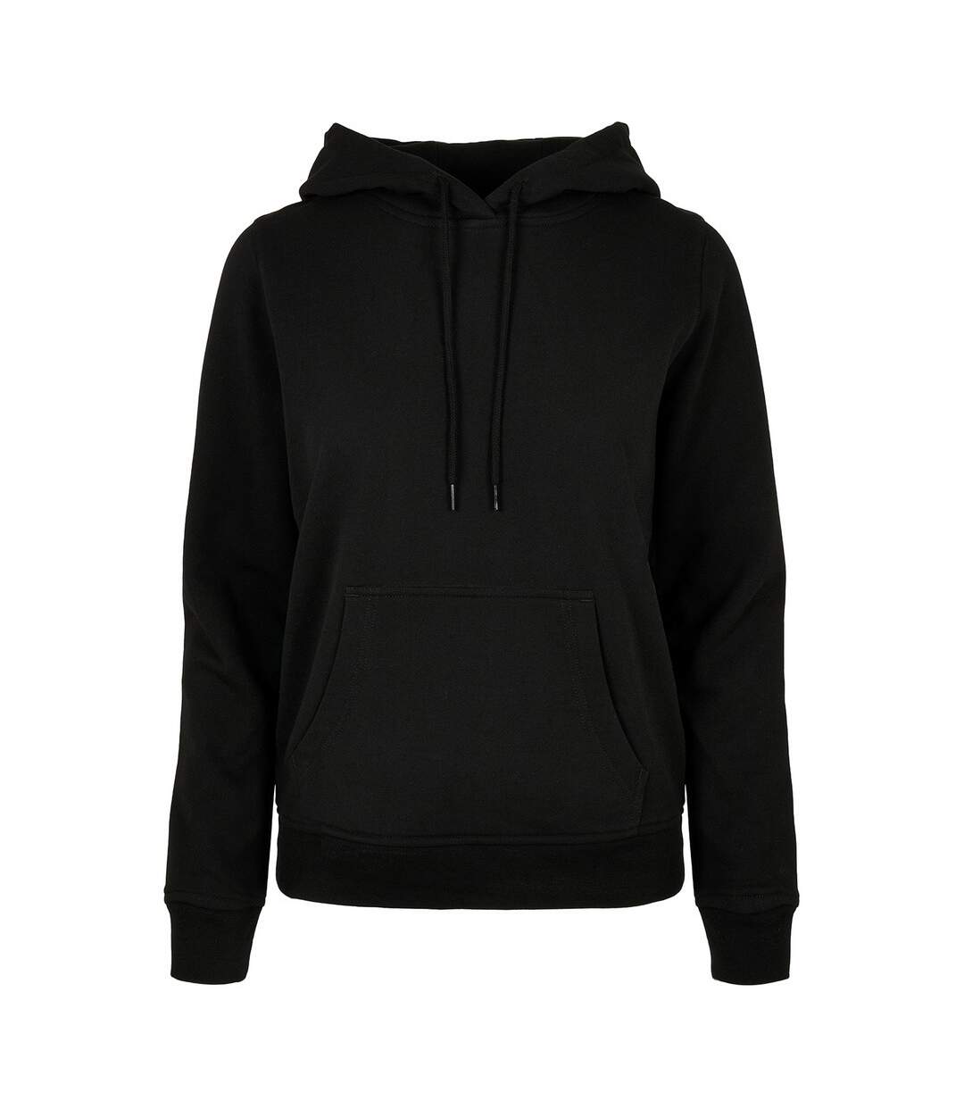 Sweat À Capuche Femme Noir Build Your Brand-1