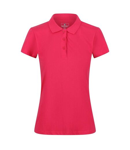 Polo Sinton Femme Rose Vif Regatta