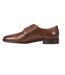 Mens Colby Leather Derby Shoes Brown Boss-2