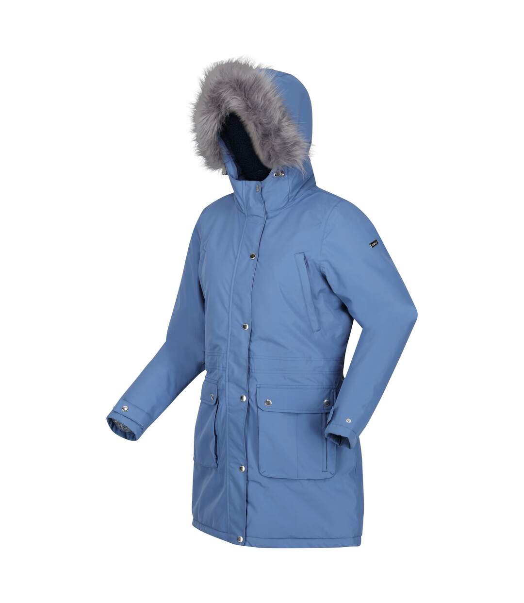 Veste imperméable voltera femme bleu ardoise Regatta