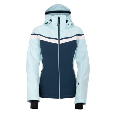 Blouson de ski flurry femme turquoise pâle / denim sombre Dare 2B